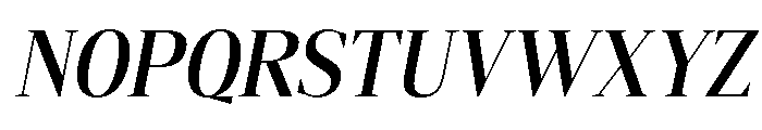 Gretha Serif SemBd SemiCond Ita Font UPPERCASE