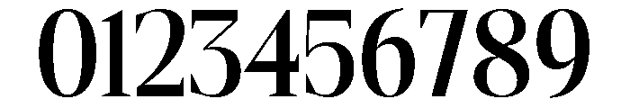Gretha Serif SemBd SemiCond Font OTHER CHARS