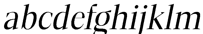Gretha Serif SemiCond Ita FONT
