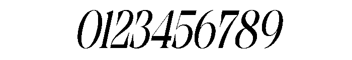 Grevila Italic Font OTHER CHARS