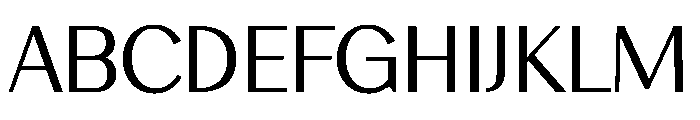 Grevotta Regular Font UPPERCASE