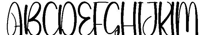 Grey Beach Font UPPERCASE