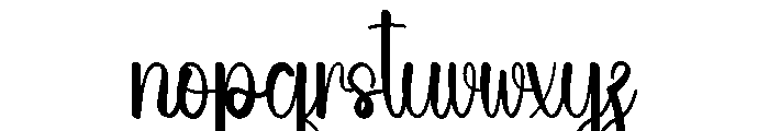 Grey Beach Font LOWERCASE