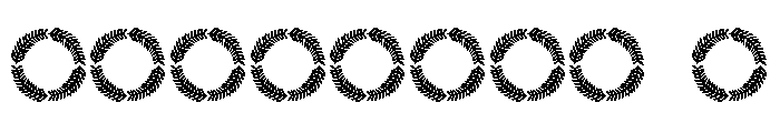 Greyl Monogram Font OTHER CHARS