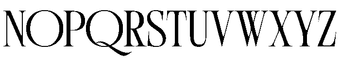 Grezia Regular Font UPPERCASE