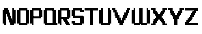 Grid Hunter Font UPPERCASE