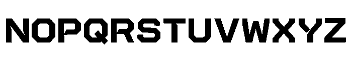 Grid Regular Font UPPERCASE