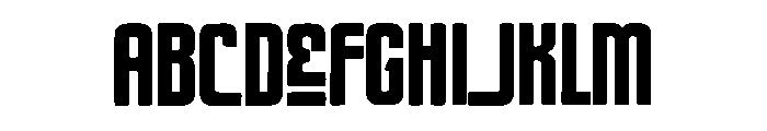 Gridcore Font UPPERCASE