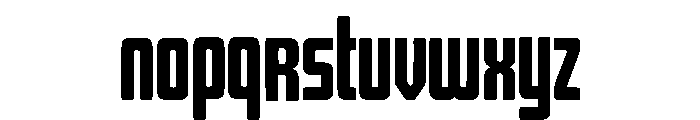 Gridcore Font LOWERCASE