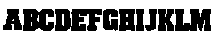 Gridiron Varsity Regular FONT