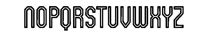 Gridora Font UPPERCASE