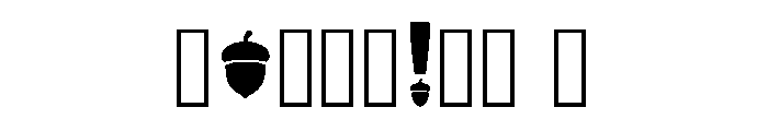 Grille Regular Font OTHER CHARS