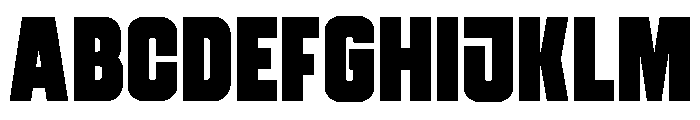 Grillo Regular Font UPPERCASE