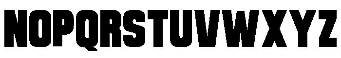 Grillo Regular Font UPPERCASE