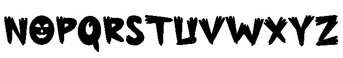 Grim Hollow Font UPPERCASE
