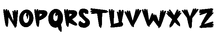 Grim Hollow Font LOWERCASE