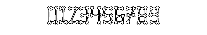 Grimbone Regular Font OTHER CHARS