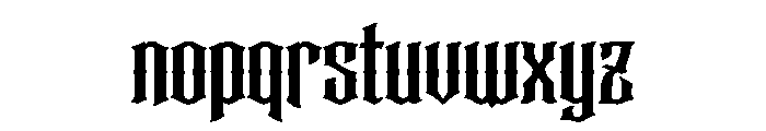 Grimbrand Font LOWERCASE