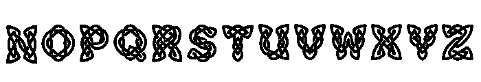 Grime Regular Font LOWERCASE