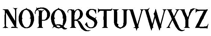 Grimersa Font UPPERCASE