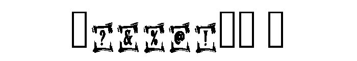 Grimforge Regular Font OTHER CHARS