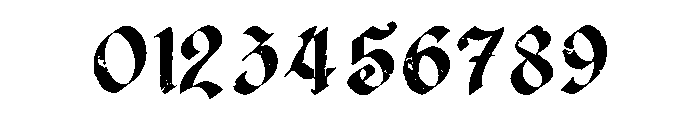 Grimger Font OTHER CHARS
