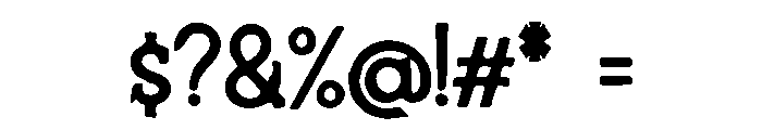 Grimoire_Modern Font OTHER CHARS