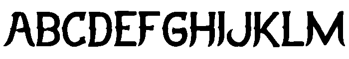 Grimoire_Modern Font UPPERCASE