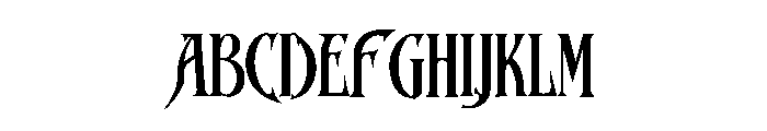 Grimoria Font UPPERCASE