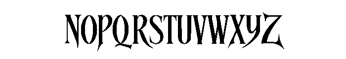 Grimoria Font UPPERCASE