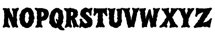 Grimps Font LOWERCASE