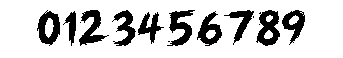Grimstroke Regular Font OTHER CHARS