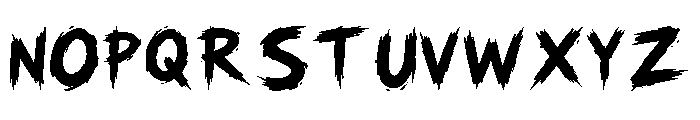 Grimstroke Regular Font UPPERCASE
