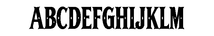 Grimvane Font UPPERCASE