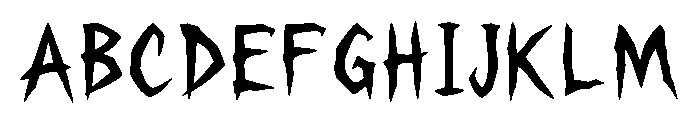 Grimwhisper Font UPPERCASE