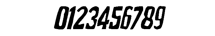 Grimzo Italic Font OTHER CHARS