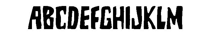 Grimzo Font UPPERCASE