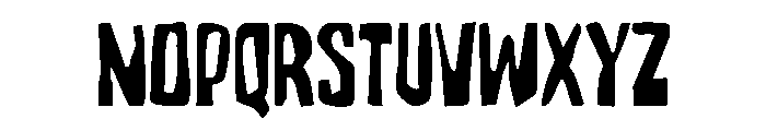 Grimzo Font UPPERCASE