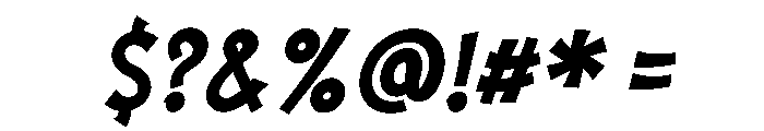 Grinch 4.0 Italic Font OTHER CHARS
