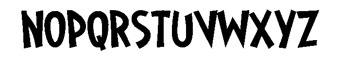 Grinch 4.0 Font UPPERCASE