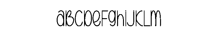 Grinch Dreaming Font UPPERCASE