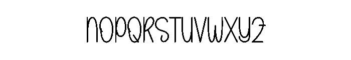 Grinch Dreaming Font UPPERCASE