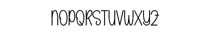 Grinch Dreaming Font LOWERCASE