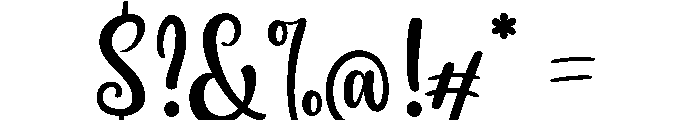 Grinch Script Font OTHER CHARS