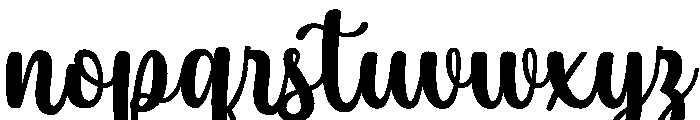 Grinch Script Font LOWERCASE