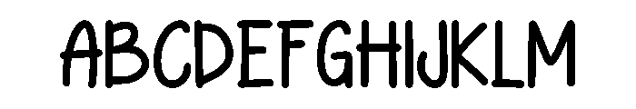 Grinch Snow Regular Font UPPERCASE