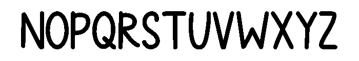 Grinch Snow Regular Font LOWERCASE