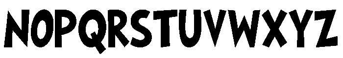 Grinched Font LOWERCASE