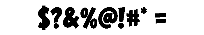 Grinchy Regular Font OTHER CHARS