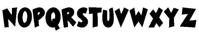 Grinchy Regular Font UPPERCASE